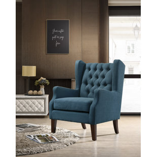 Turquoise Wingback Chair Wayfair